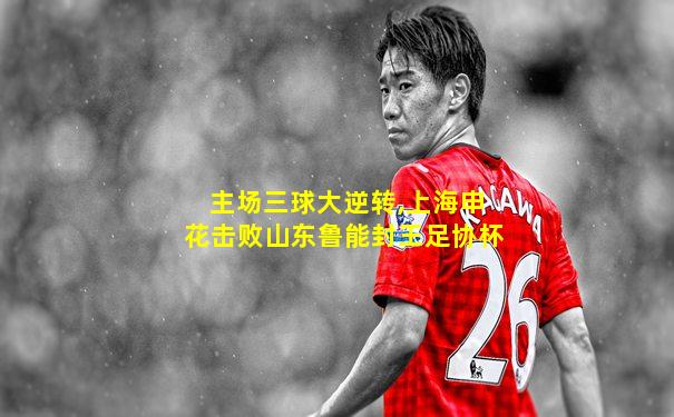 主场三球大逆转,上海申花击败山东鲁能封王足协杯