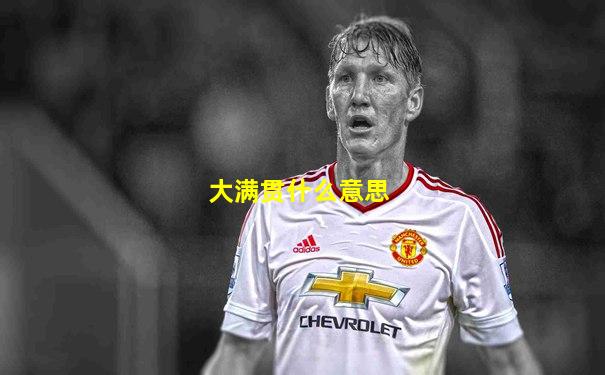 大满贯什么意思