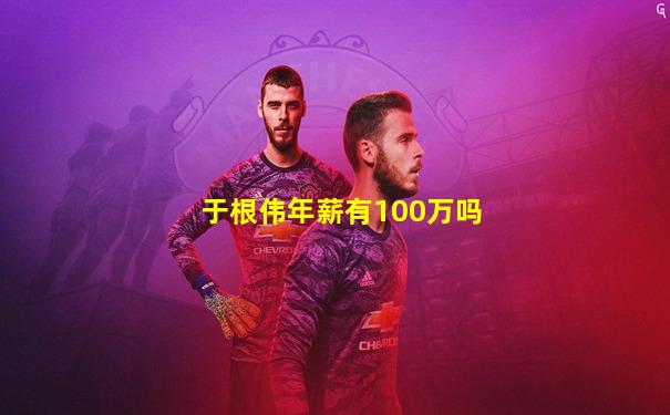 于根伟年薪有100万吗